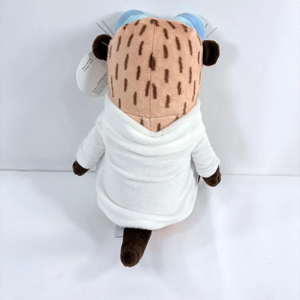 Rare Squishable Salty Sea Otter Plush Google White Lab Coat Scientist Goggles 9